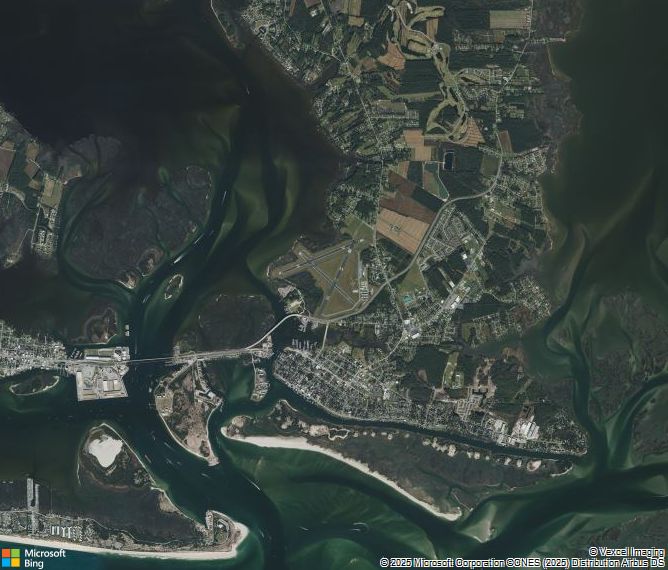 Взлётно-посадочная полоса Beaufort Michael J. Smith Field Airport
