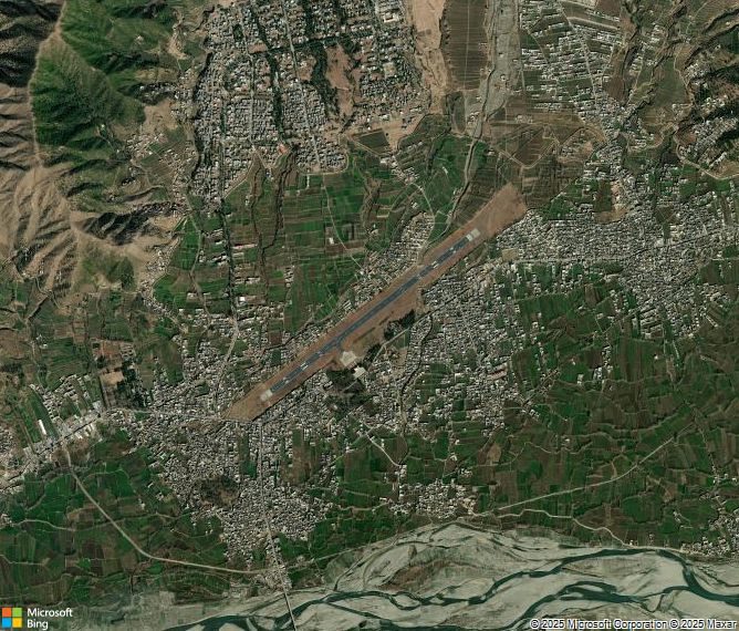 Взлётно-посадочная полоса Saidu Sharif