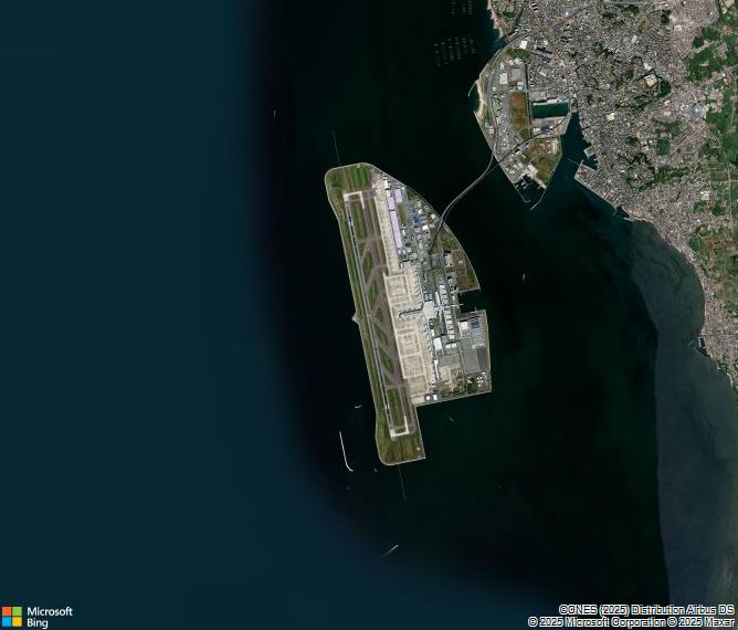 Взлётно-посадочная полоса Nagoya Chubu Centrair International Airport