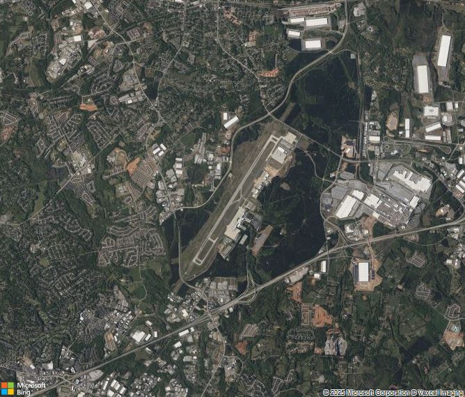 Взлётно-посадочная полоса Greenville-Spartanburg International Airport