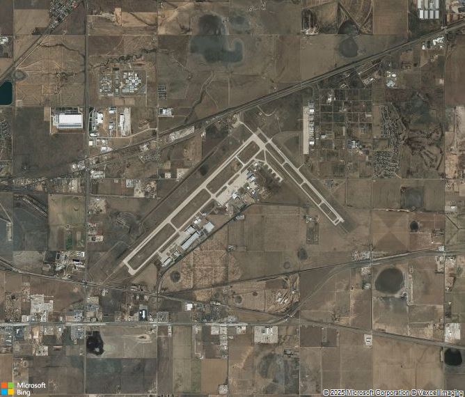 Взлётно-посадочная полоса Amarillo Rick Husband  International Airport