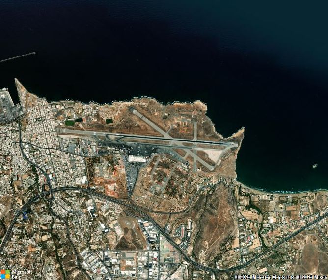 Взлётно-посадочная полоса Heraklion International Airport