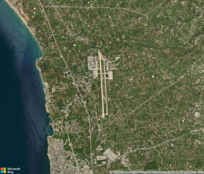 Взлётно-посадочная полоса Latakia Bassel al Assad International Airport
