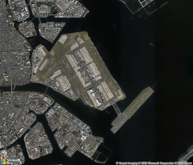 Взлётно-посадочная полоса Tokyo Haneda International Airport