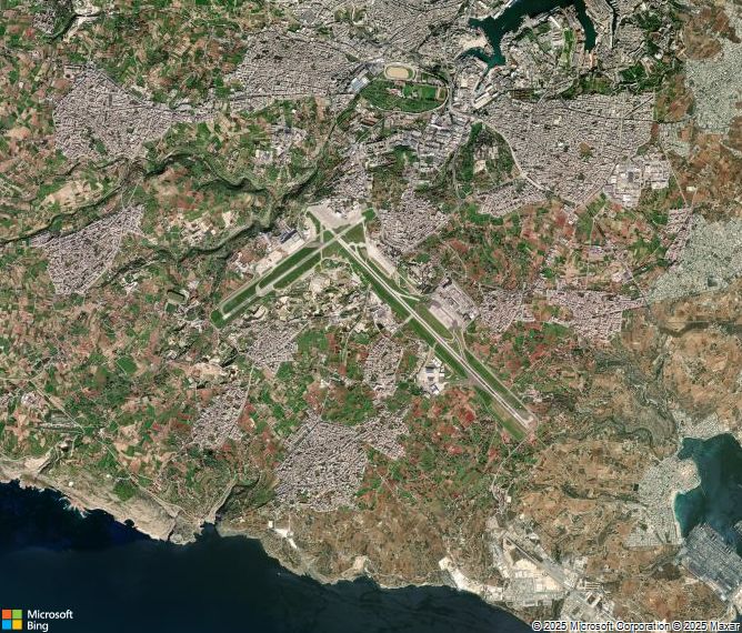 Взлётно-посадочная полоса Malta Luqa International Airport