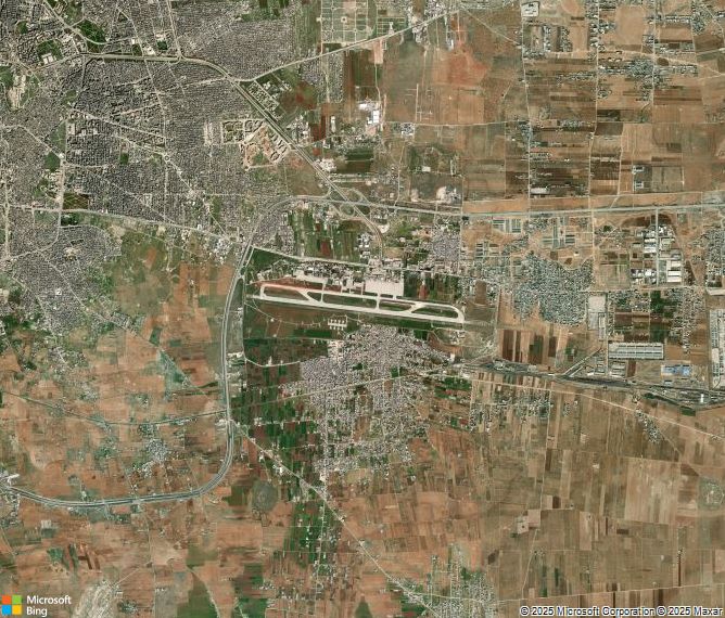 Взлётно-посадочная полоса Aleppo International Airport
