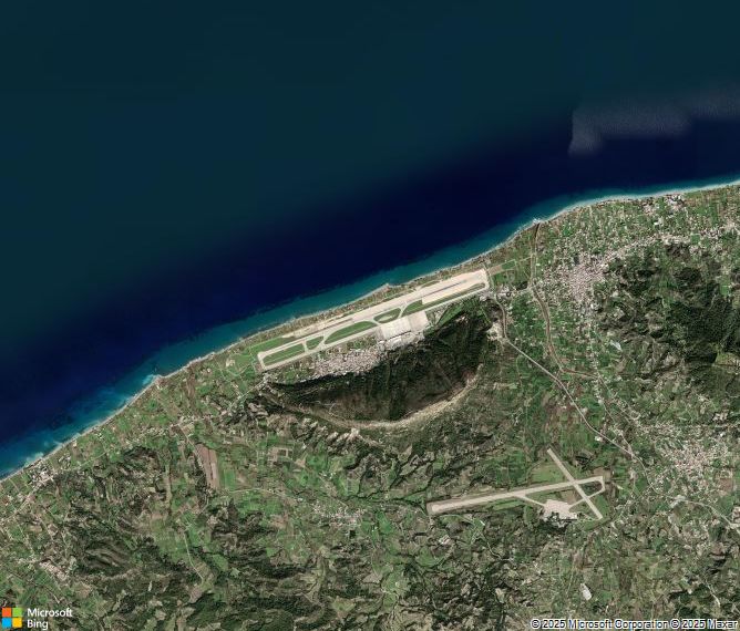 Взлётно-посадочная полоса Rhodes International Airport