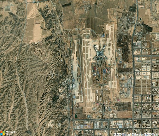 Взлётно-посадочная полоса Lanzhou Zhongchuan International Airport