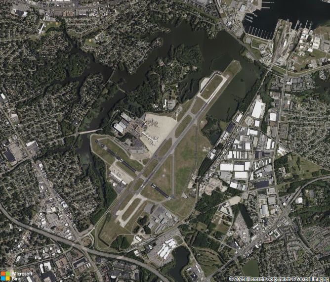 Взлётно-посадочная полоса Norfolk International Airport