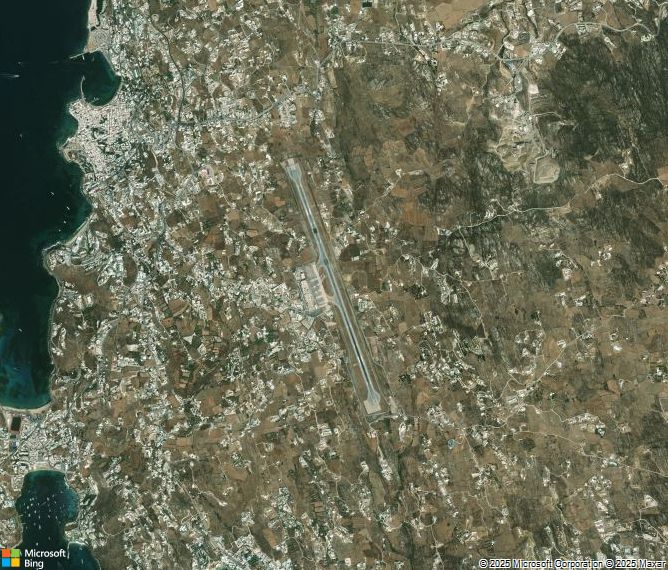 Взлётно-посадочная полоса Mykonos Island National Airport