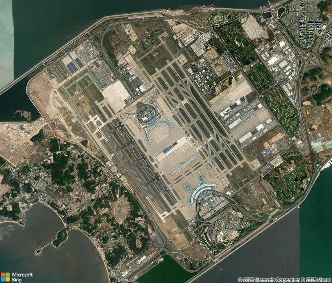 Взлётно-посадочная полоса Seoul Incheon International Airport