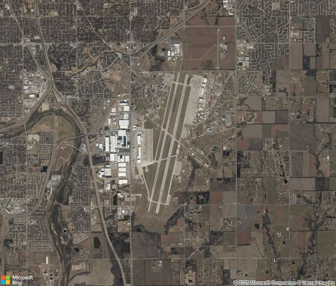 Взлётно-посадочная полоса Wichita McConnell Air Force Base