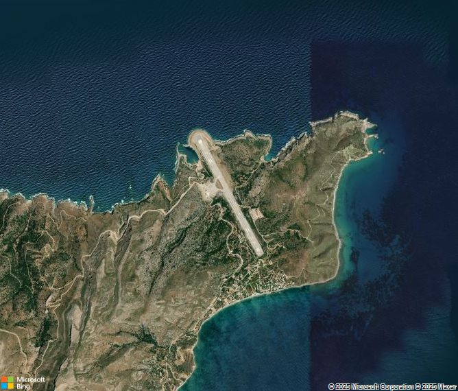 Взлётно-посадочная полоса Ikaria Island National Airport
