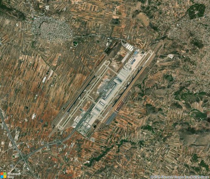 Взлётно-посадочная полоса Athens Eleftherios Venizelos