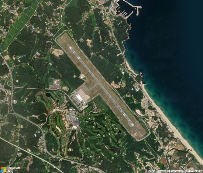 Взлётно-посадочная полоса Yangyang International Airport