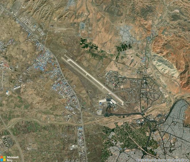 Взлётно-посадочная полоса Tabriz International Airport