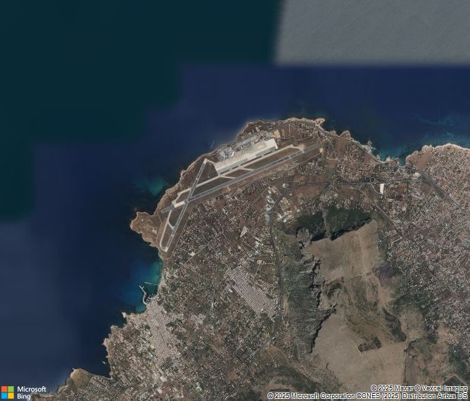 Взлётно-посадочная полоса Palermo Falcone-Borsellino Airport