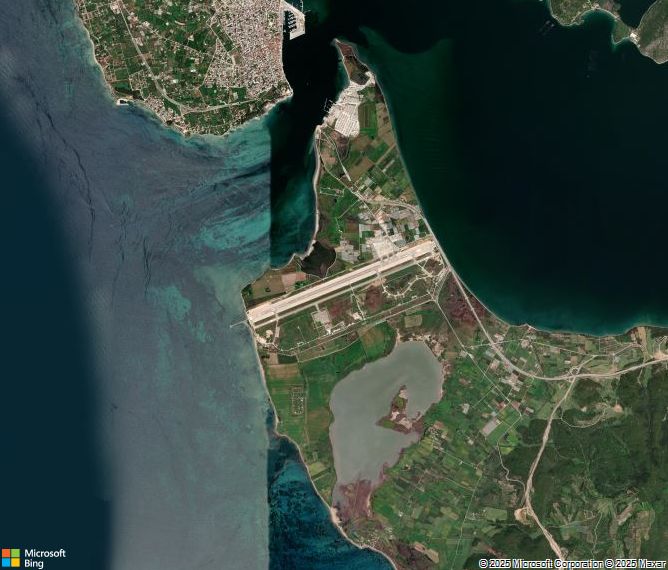 Взлётно-посадочная полоса Aktion National Airport