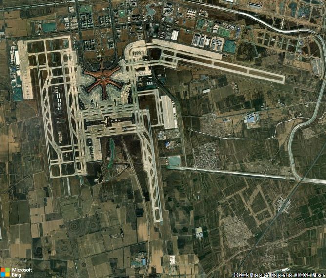 Взлётно-посадочная полоса Beijing Daxing International Airport