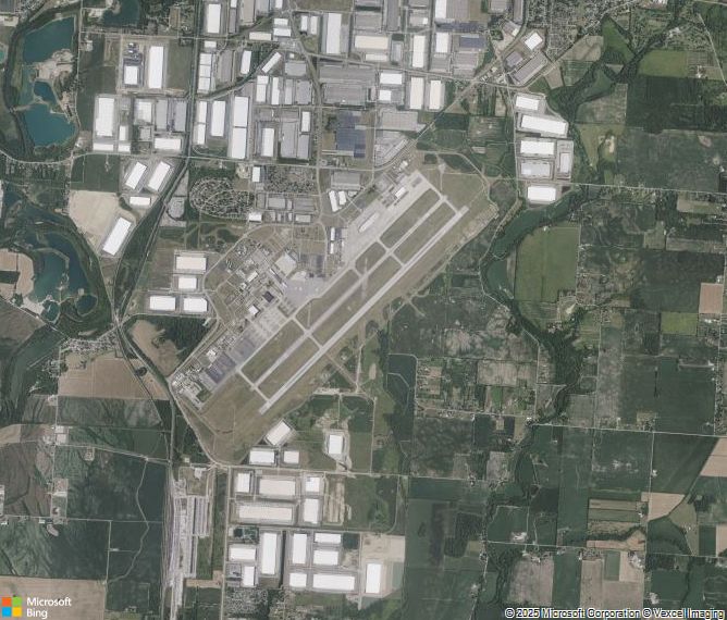 Взлётно-посадочная полоса Columbus Rickenbacker International Airport