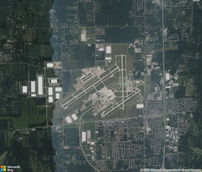 Взлётно-посадочная полоса Dayton International Airport