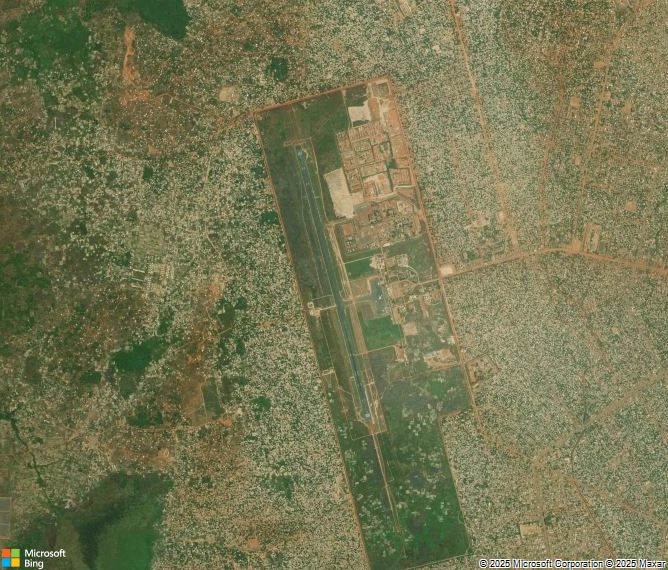 Взлётно-посадочная полоса Bangui Airport