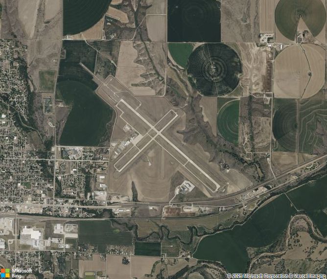 Взлётно-посадочная полоса McCook Ben Nelson Regional Airport