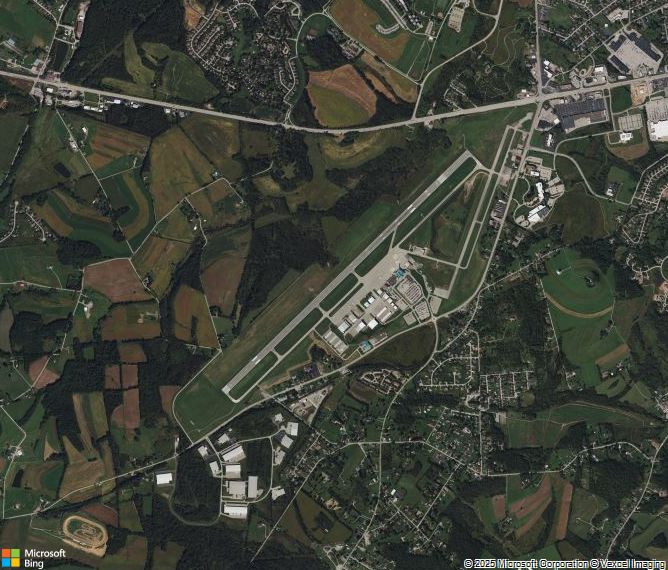 Взлётно-посадочная полоса Latrobe Arnold Palmer Regional Airport