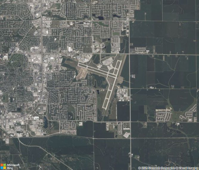 Взлётно-посадочная полоса Bloomington Central Illinois Regional Airport