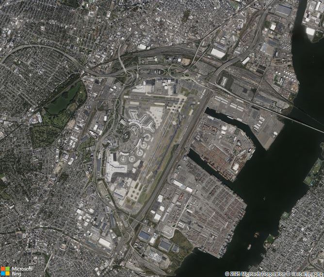 Взлётно-посадочная полоса New York Newark Liberty International Airport