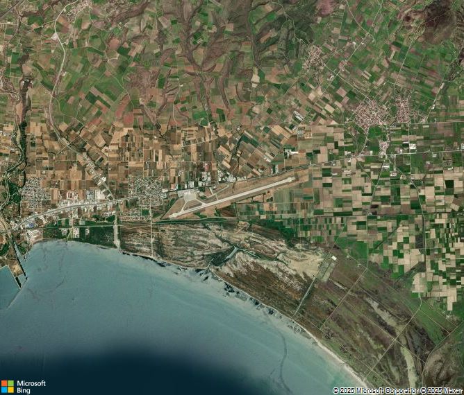 Взлётно-посадочная полоса Alexandroupolis International Airport