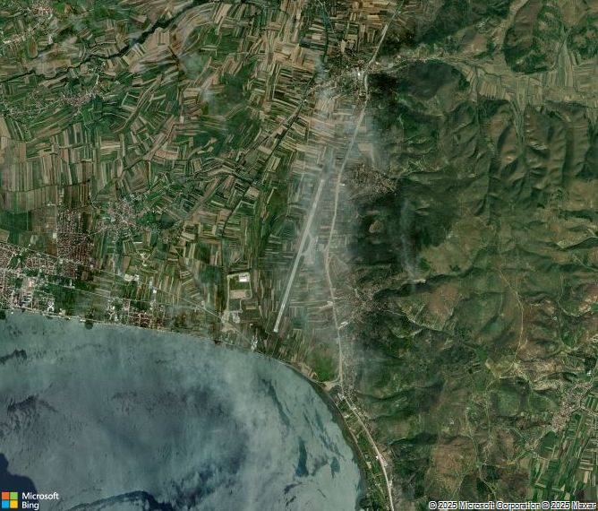 Взлётно-посадочная полоса Ohrid Airport