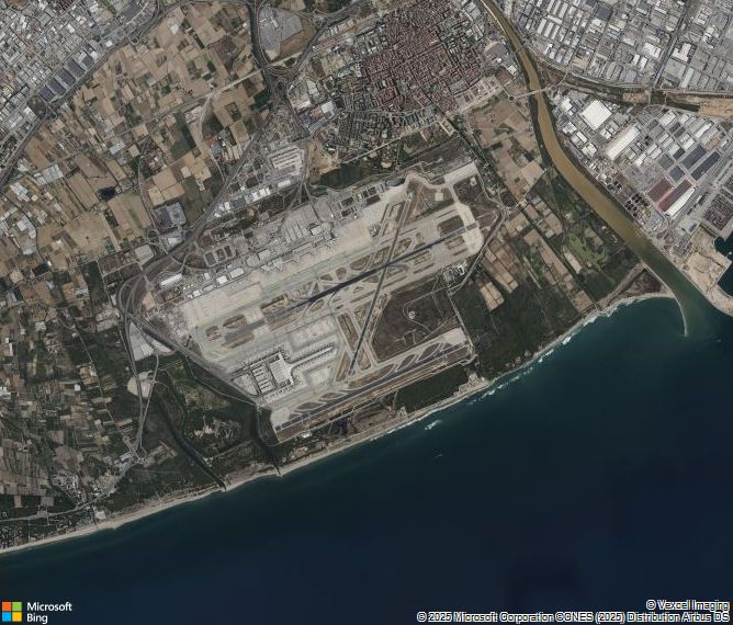 Взлётно-посадочная полоса Barcelona El Prat Airport
