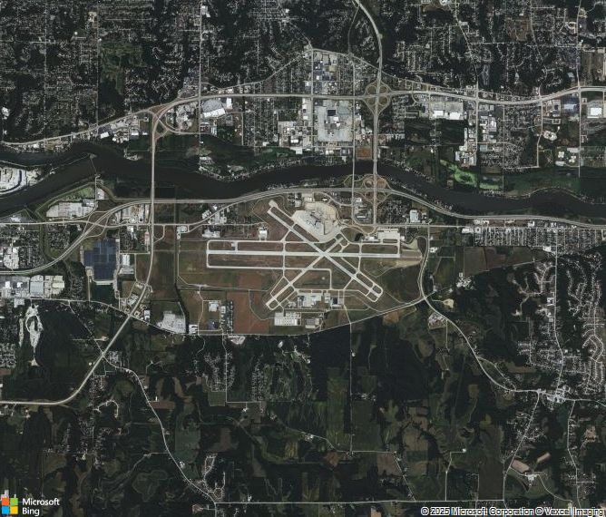 Взлётно-посадочная полоса Moline Quad City International Airport