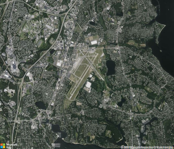 Взлётно-посадочная полоса Providence Rhode Island T. F. Green International Airport