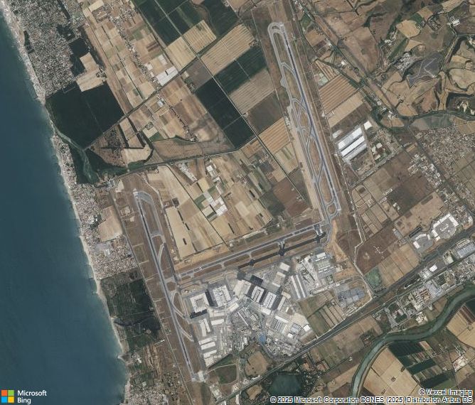 Взлётно-посадочная полоса Rome Leonardo da Vinci Fiumicino Airport