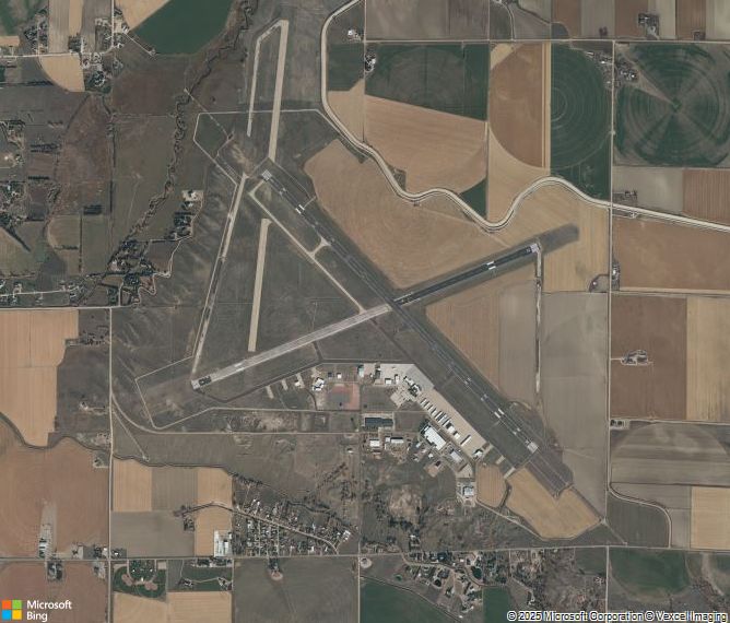Взлётно-посадочная полоса Scottsbluff Western Nebraska Regional Airport