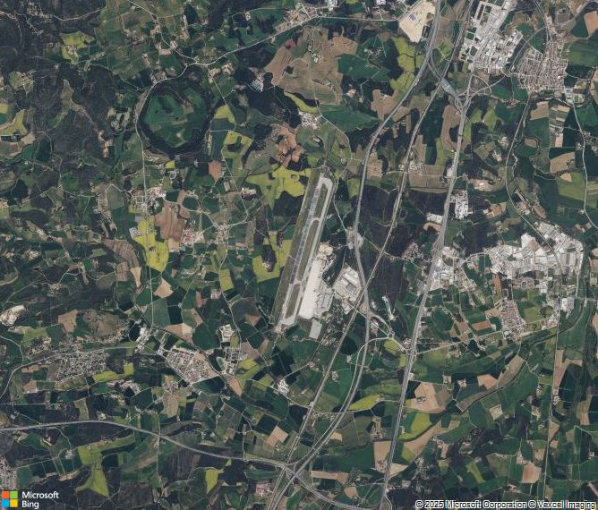 Взлётно-посадочная полоса Girona Costa Brava Airport