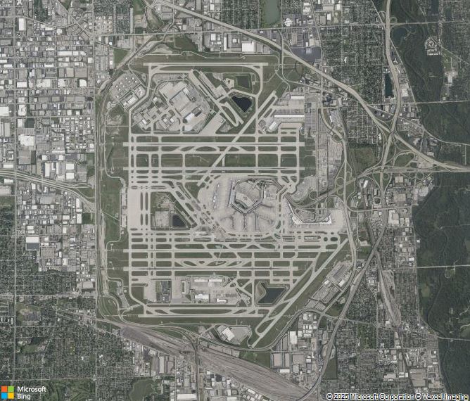 Взлётно-посадочная полоса Chicago O'Hare International Airport
