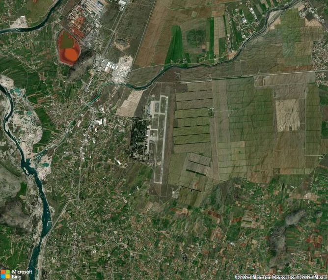 Взлётно-посадочная полоса Podgorica Airport