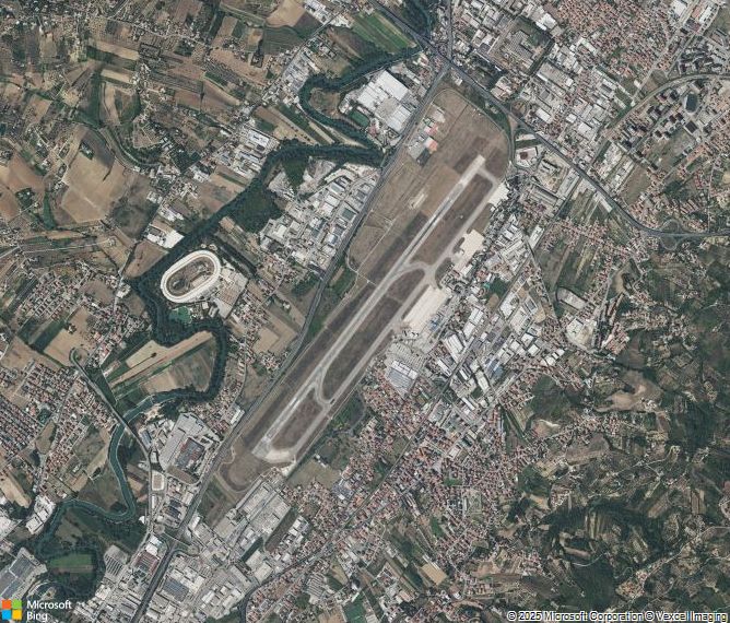Взлётно-посадочная полоса Pescara Abruzzo International Airport