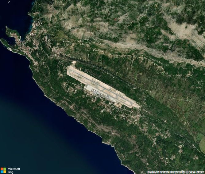 Взлётно-посадочная полоса Dubrovnik Rudjer Boskovic Airport