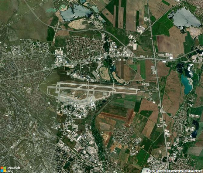 Взлётно-посадочная полоса Sofia Vasil Levski Airport