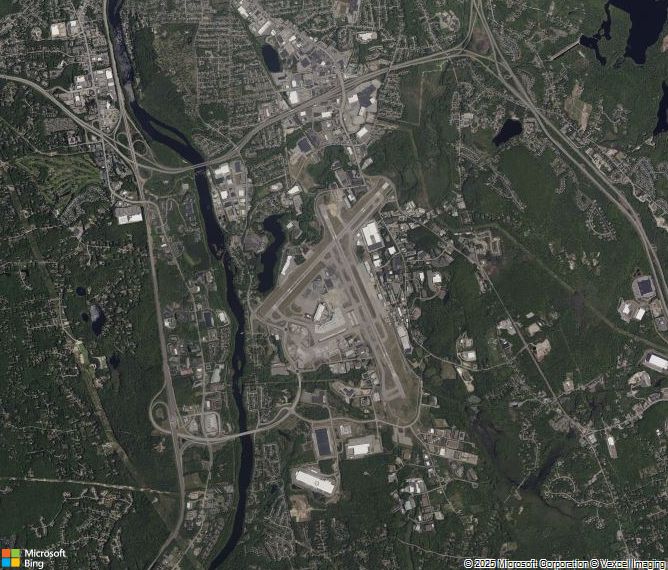 Взлётно-посадочная полоса Manchester Boston Regional Airport
