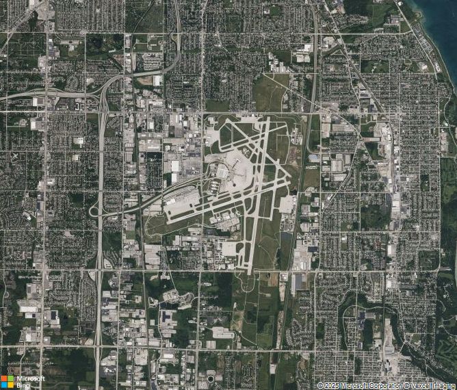 Взлётно-посадочная полоса Milwaukee General Mitchell International Airport