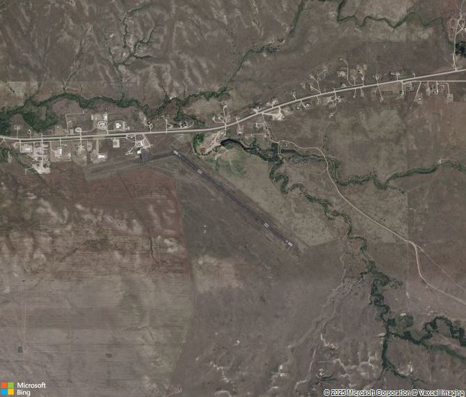Взлётно-посадочная полоса Pine Ridge Airport