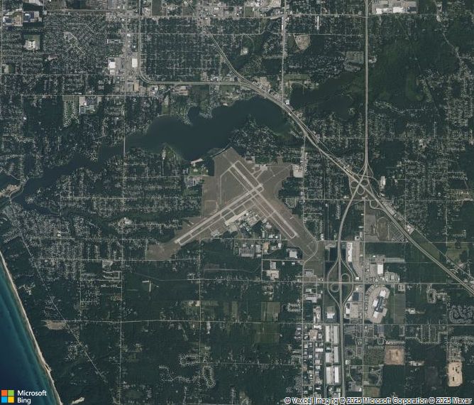 Взлётно-посадочная полоса Muskegon County Airport