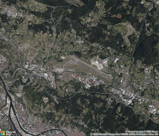Взлётно-посадочная полоса Bilbao Airport