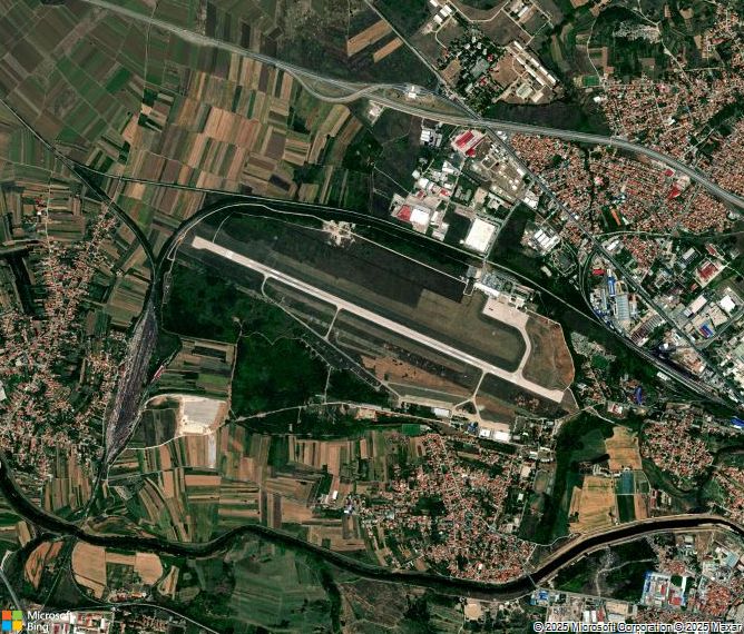 Взлётно-посадочная полоса Nis Constantine the Great Airport