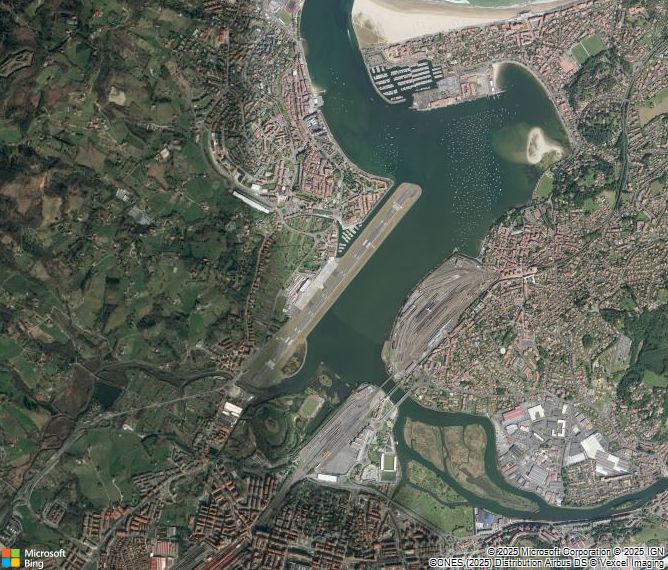 Взлётно-посадочная полоса San Sebastian Airport